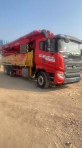 Wholesale Horizontal Used Cement Concrete Pump Trucks 42m 35000kg from china suppliers