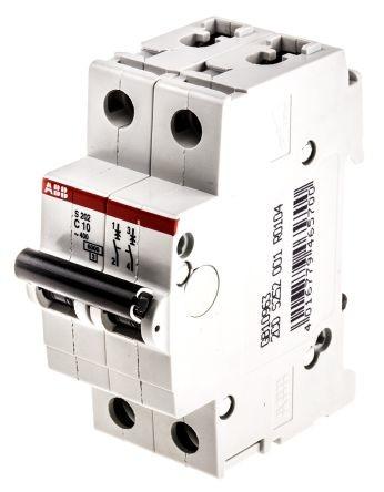 S202-C10 Electrical Circuit Breaker 2CDS252031R0104 High Short - Circuit