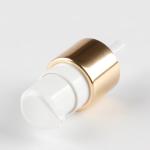 18/410 Gold Aluminum Collar 20/410 Child-Proof Cream Dispenser Pump for Bottles