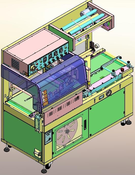 15m/Min Shrink Wrap Machine L Sealer POF Shrink Film Packaging Machine