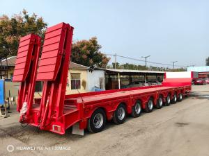 Wholesale 24-Hour Online Service Durable Seven-Axle Lowbed Trailer for Heavy and Oversized Cargo from china suppliers