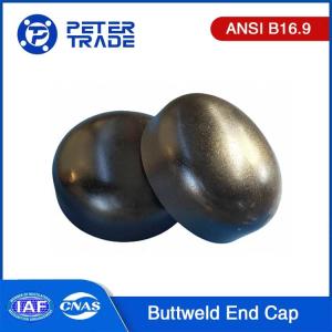 Wholesale ASME B16.9 Galvanized Stainless Steel/Carbon Steel Buttweld Caps DN15-DN1200 Sch10 Sch20 Sch30 for Fire Fighting Systems from china suppliers