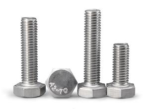 Wholesale A2-70 Stainless Steel Hex Head Cap Screws Good Chemical Resistance from china suppliers