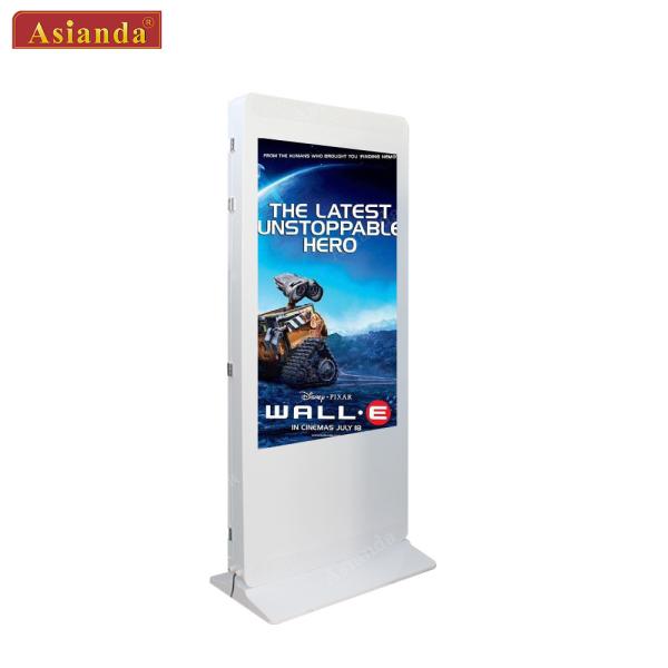 Indoor Dual Sides Floor Standing LCD Advertising Display Digital Signage Touch