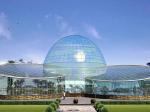 Galvanized Pipe Sightseeing Greenhouse Restaurant Custom Shaped 4600㎡