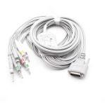 10 Leads ECG EEG EKG Cable for Schille Bionet Patient Monitors TPE Insulated