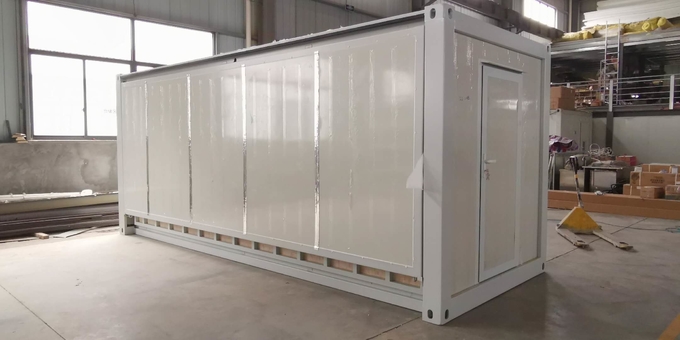 40 Ft Expandable Container House Galvanized Steel Modular Homes