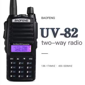 Wholesale UV-82 Dual Band Business Two Way Radio Transceiver Walkie Talkie 16 Channel With Wireless from china suppliers