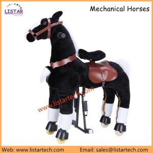 Wholesale Adult Horse Action Pony, Ride on Toy, Mechanical Moving Horse, Black Giddyup for Children from china suppliers