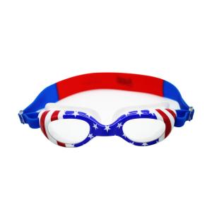 Wholesale American Flag Fog Proof Swim Goggles , Anti - Leak Triathlon Swimming Goggles from china suppliers