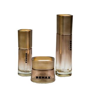 Wholesale 50g 40ml 100ml Gradient Spray Coating Process Square Glass Skincare Set Packaging For Daily Skincare from china suppliers