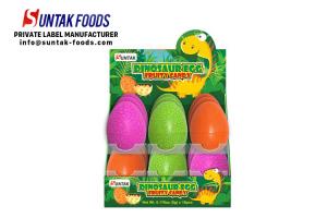 Wholesale Classic novelty candy toys dinosaur egg jelly bean candy for kids from china suppliers