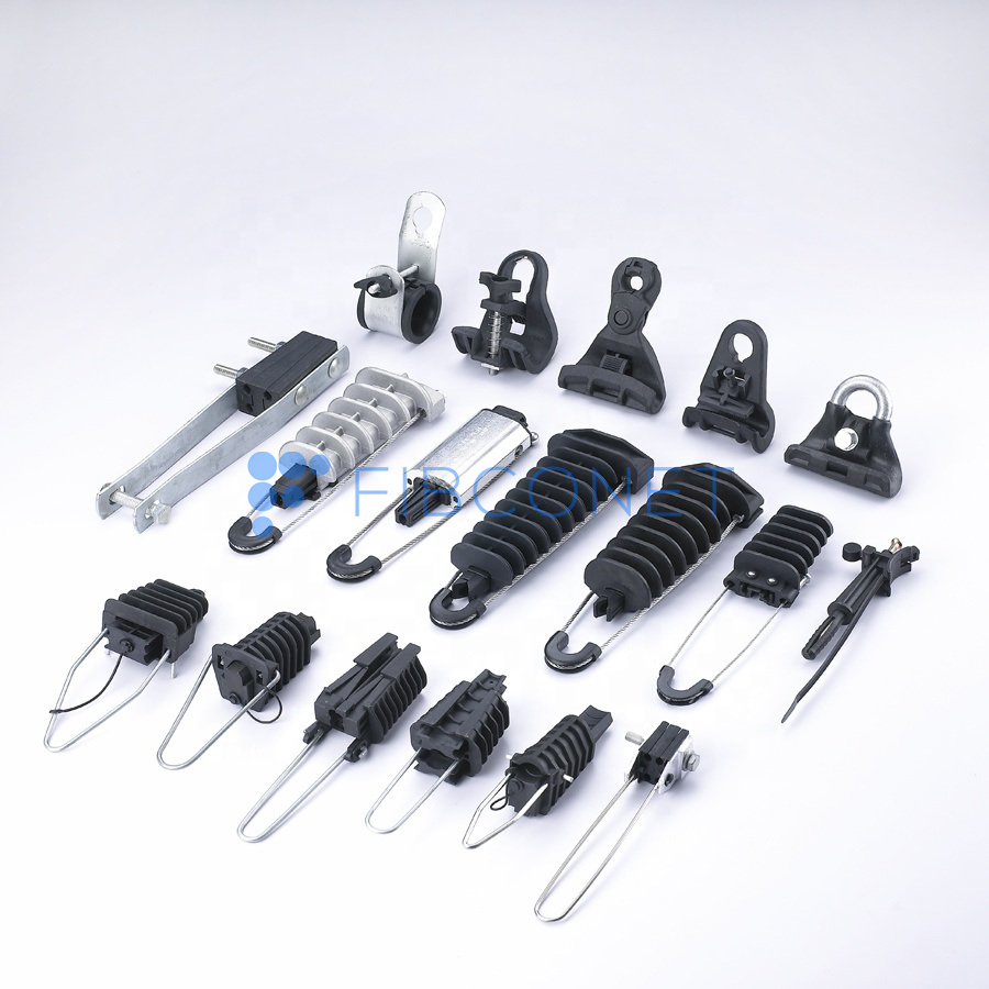 Plastic Cable Clamp PLJ-01 The Perfect Solution for White FTTH Fiber Optic Cables