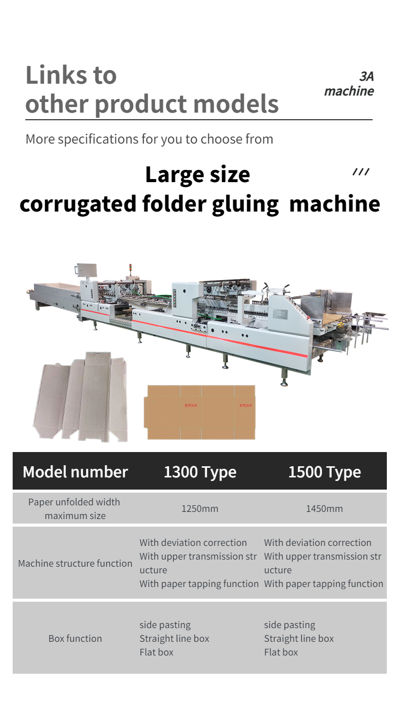 CQT 900YG-2 Pre-Folded Bottom Lock Corrugated Cardboard Box Making Machine Folder Gluer