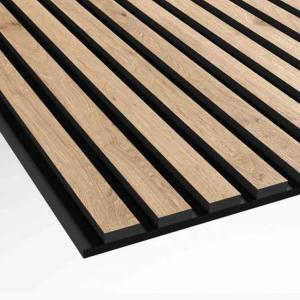 Wholesale Natural Oak Akupanel Indoor Wood Absorbing Sound Proof Wall Acoustic Panels from china suppliers