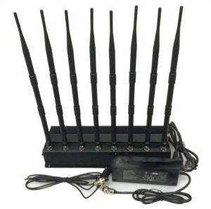 Wholesale Walkie Talkie Radio Jamming Equipment 8 Channels 20 Watt With Cooling Fan from china suppliers