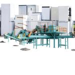 Waste Refrigerator Recycling Equipment , E Waste Refrigerator Dismantling System