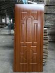 Melamine Wood Veneered MDF Door Skin With Shrink Film Wear Resistant 3mm