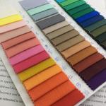58% Polyester 25% Linen 17% Viscose Blend Fabric 140gsm fashionable