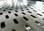 Oblong Hole Aluminum Punch Plate 2mm Perforated Sheet Anti Corrosion