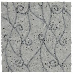 Wholesale Fashional Water Jet Marble Mosaic Tile 7 Mm / 8mm Thickness Optional from china suppliers