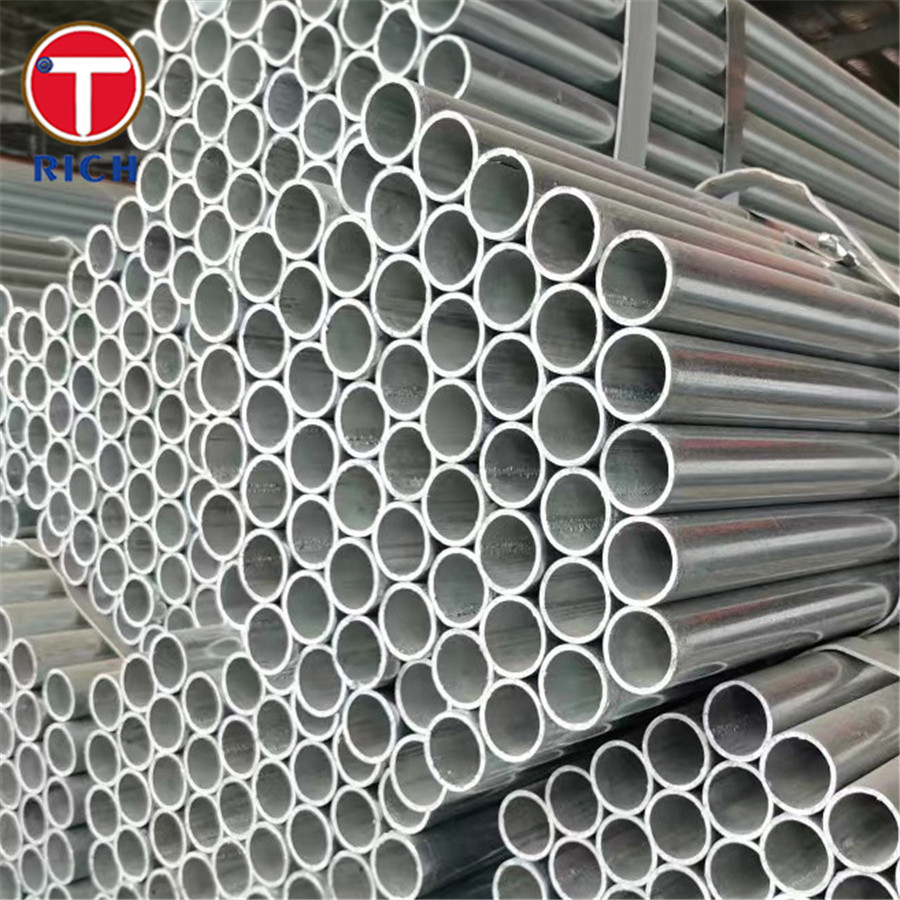 Galvanized Fence Pipe DN15 - 200 Hot Dip Galvanized Steel Pipe Q235B For Guardrail Handrail