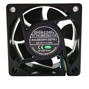Wholesale 60x60x25mm DC Axial Cooling Fan Portable 0.72W For Power Supply from china suppliers