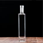 Acceptable Customer's Logo Square Glass Olive Oil Dispensing Bottle for Food