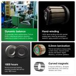 Compact High Efficiency 6374 Brushless Motor For Electric Skateboard And DIY