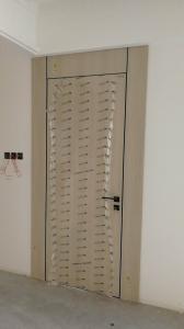 Wholesale 45mm Thickness Italy Style HPL hidden door solution system for modern house from china suppliers