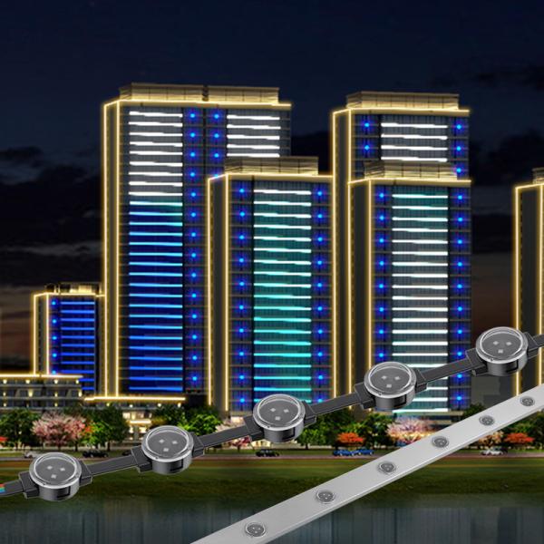 Permanent Holiday Christmas RGB Holiday Lighting for Decor Point Lights with