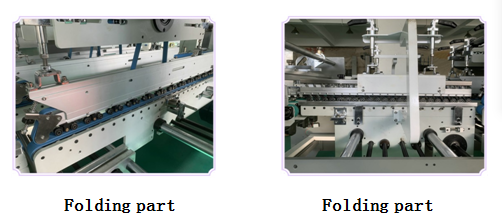 CQT650A accuracy Video Inspection Folder Gluer Parts for Pasting Paper Glue Machine