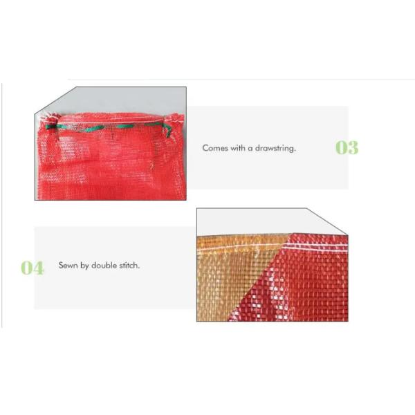PP Tubular Raschel Mesh Bag Machine UV Treated for Firewood Vegetable Fruit Packaging