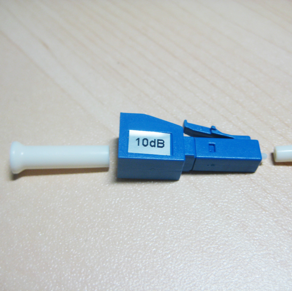 ODM 10dB LC/UPC Apc Fiber Optic Attenuator Connector