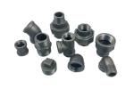 Professional Cast Iron Threaded Pipe Fittings Black Iron Pipe Union For Power
