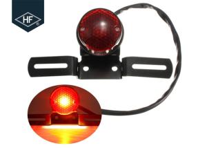 Wholesale Round Black Amber Metal Aftermarket Motorcycle Lights For ATV Dirt Bike Cafe Racer from china suppliers