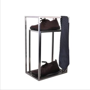 Wholesale Smooth Design Stainless Steel Metal Box Frame , Tie Scarf Display Rack Without Injuring Hands from china suppliers
