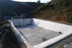 White Non-Woven Geotextile Type 100-1000g/sqm for Shandong Yibo Yangguang
