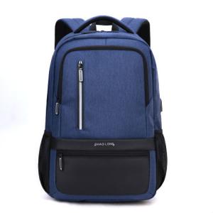 Wholesale External USB Charging Backpack Men Laptop Waterproof Nylon School Bags from china suppliers