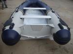 Hypalon Tube Commercial Aluminum Fishing Boats Size Customized Wtih Foot Pump