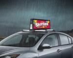 2.5mm 3mm Taxi Top Led Display For Exterior Advertising