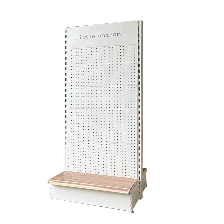 Factory custom color size black hole back board display shelf exhibition sample display rack jewelry store display shelf