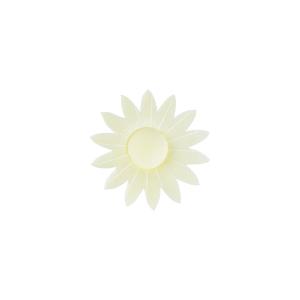 Wholesale Natural Color Edible Wafer Cupcake Toppers , 3D Yellow Rice Paper Flowers For Cakes from china suppliers