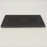 Heat Resistant PES Black Jedec Trays For IC Chip SGS Certified