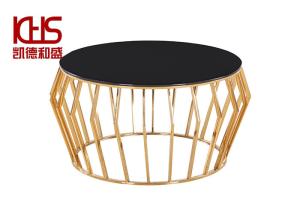 Wholesale 90x90x42cm Metal Frame Luxury MDF Coffee Tables Formaldehyde Free from china suppliers