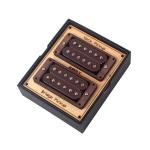 Rosewood Double Coil Humbucker Pickup Adjustable Pole-Piece For LP Electric