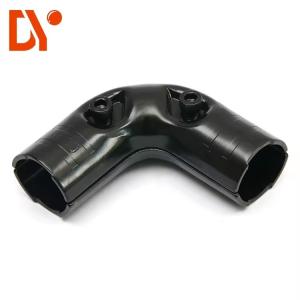Wholesale 28mm Lean Tube Fitting Shelf Pipe Rack Joint Switching Free 90 Degree from china suppliers