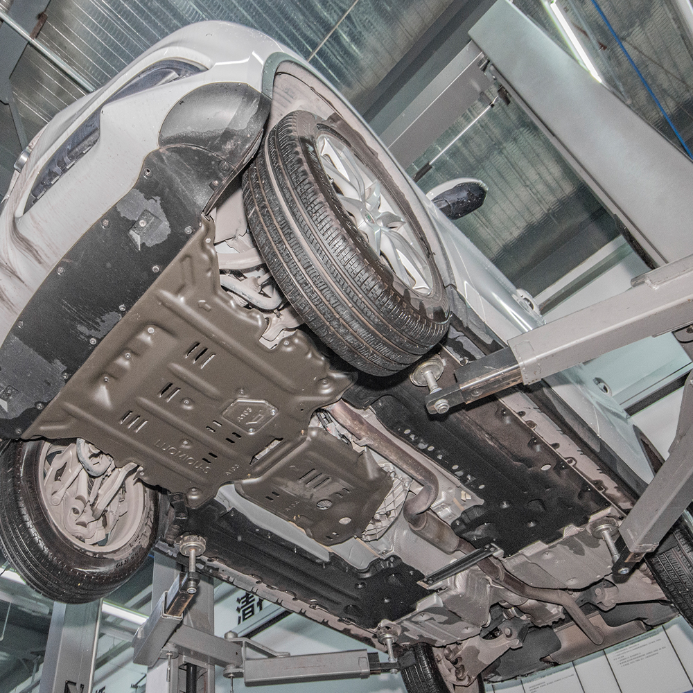 Alfa Romeo Stelvio Under Vehicle Protection Skid Plate with Integrated Stamping Process