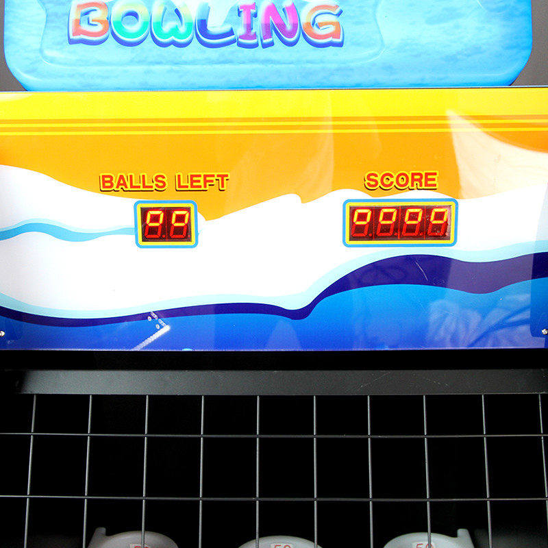 Indoor Kids Arcade Machine / Electronic Amusement Happy Bowling Sports Game Machine