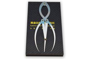 Wholesale Stainless Steel Eyebrow Line Marker Ruler PMU Microblading Permanent Makeup Accessories from china suppliers